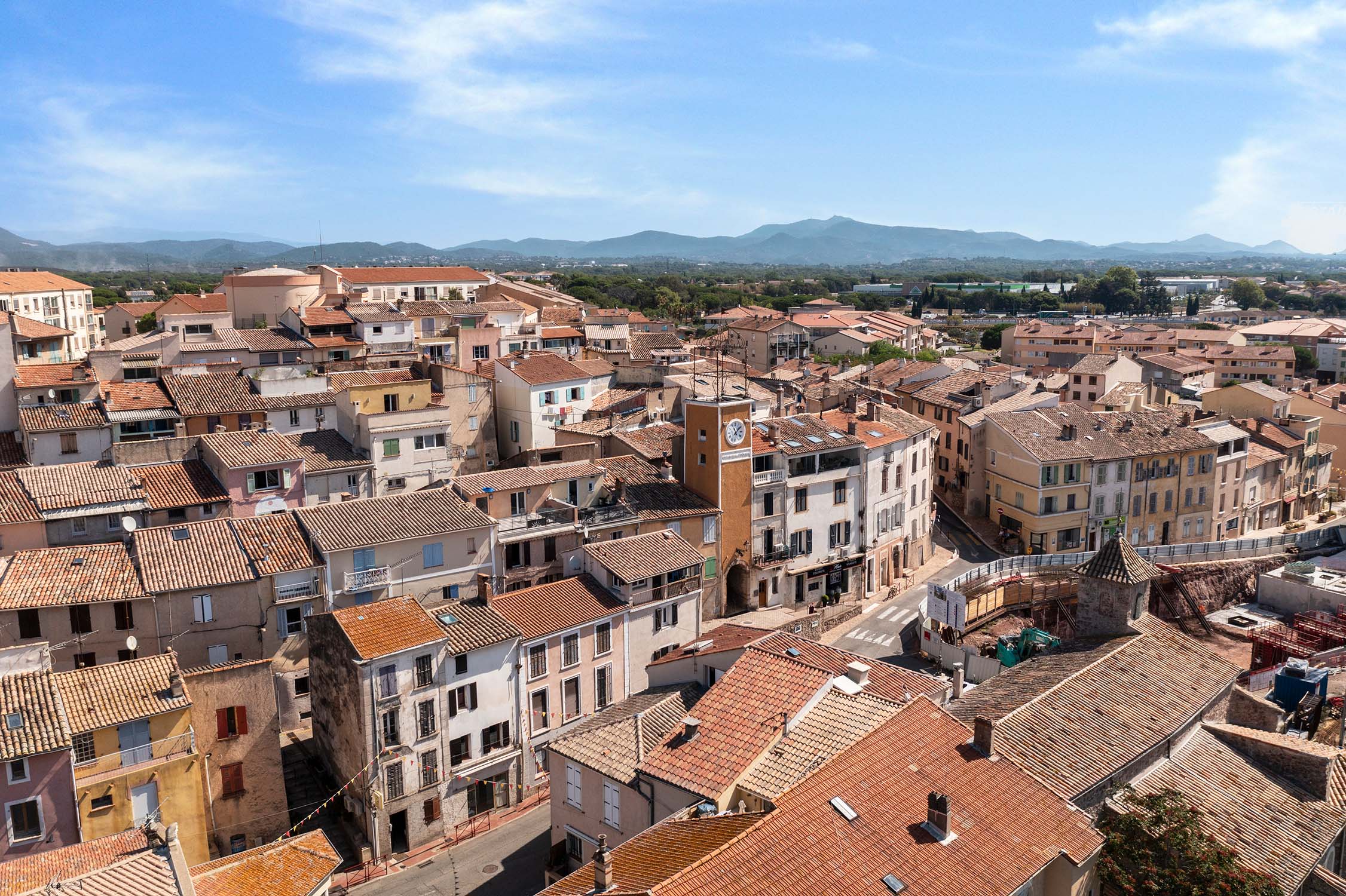 Puget sur Argens-resize Photo vue de haut de Puget sur Argens