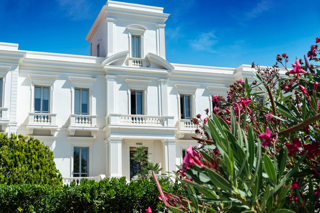 Photo du château Gallieni, la maison de l’économie pour les travaux réhabilitations