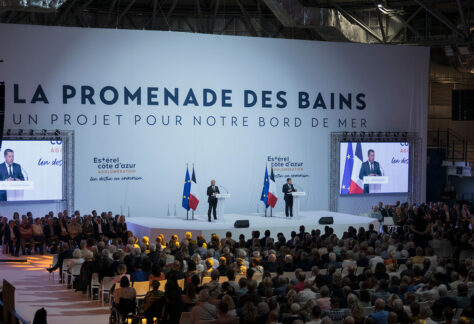 Réunion publique du 13 octobre 2022 présentatton du projet Promenade des Bains
