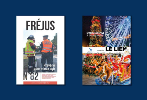 Retrouvez les pages actus de l'agglo dans les magazines municipaux