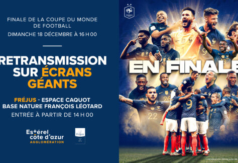 Retransmission sur écrans géants de la finale de la coupe du monde de football 2022