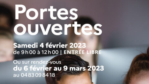 Affiche de la Journée Portes ouvertes Campus connecté