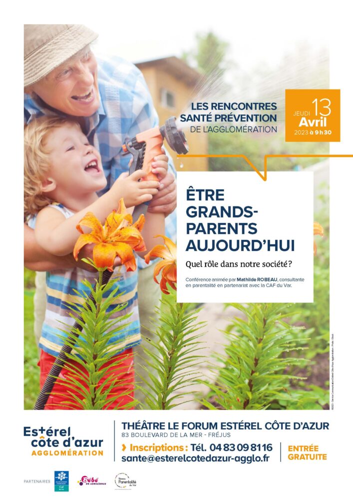 Affiche Être grands-parents aujourd'hui