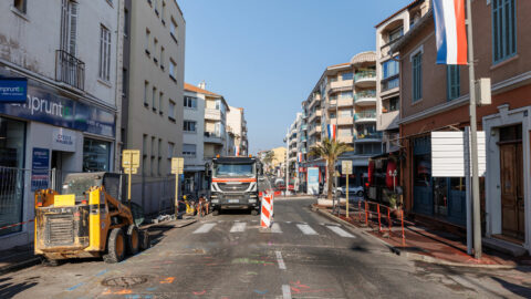 travaux Avenue General Leclerc Renouvellement eau potable et assainissement