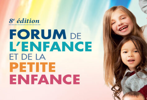 Affiche 8e édition Forum de l'enfance et de la petite enfance