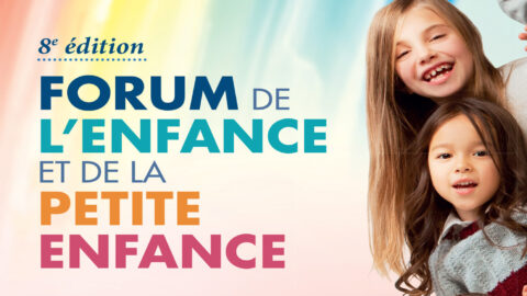 Affiche 8e édition Forum de l'enfance et de la petite enfance