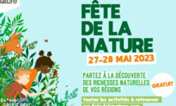 Affiche fête de la nature 27 et 28 mai 2023