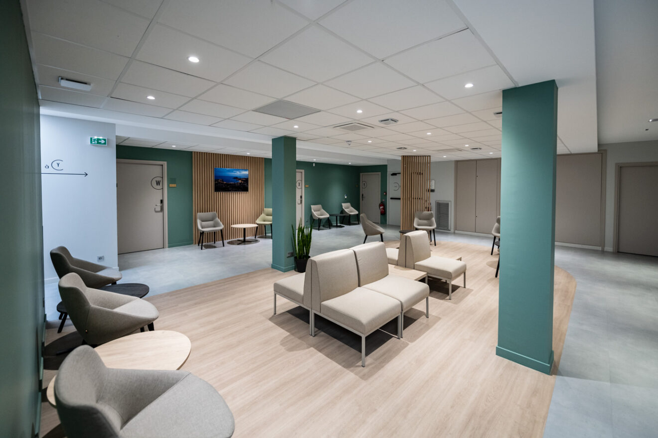 Intérieur du pôle santé DocCity