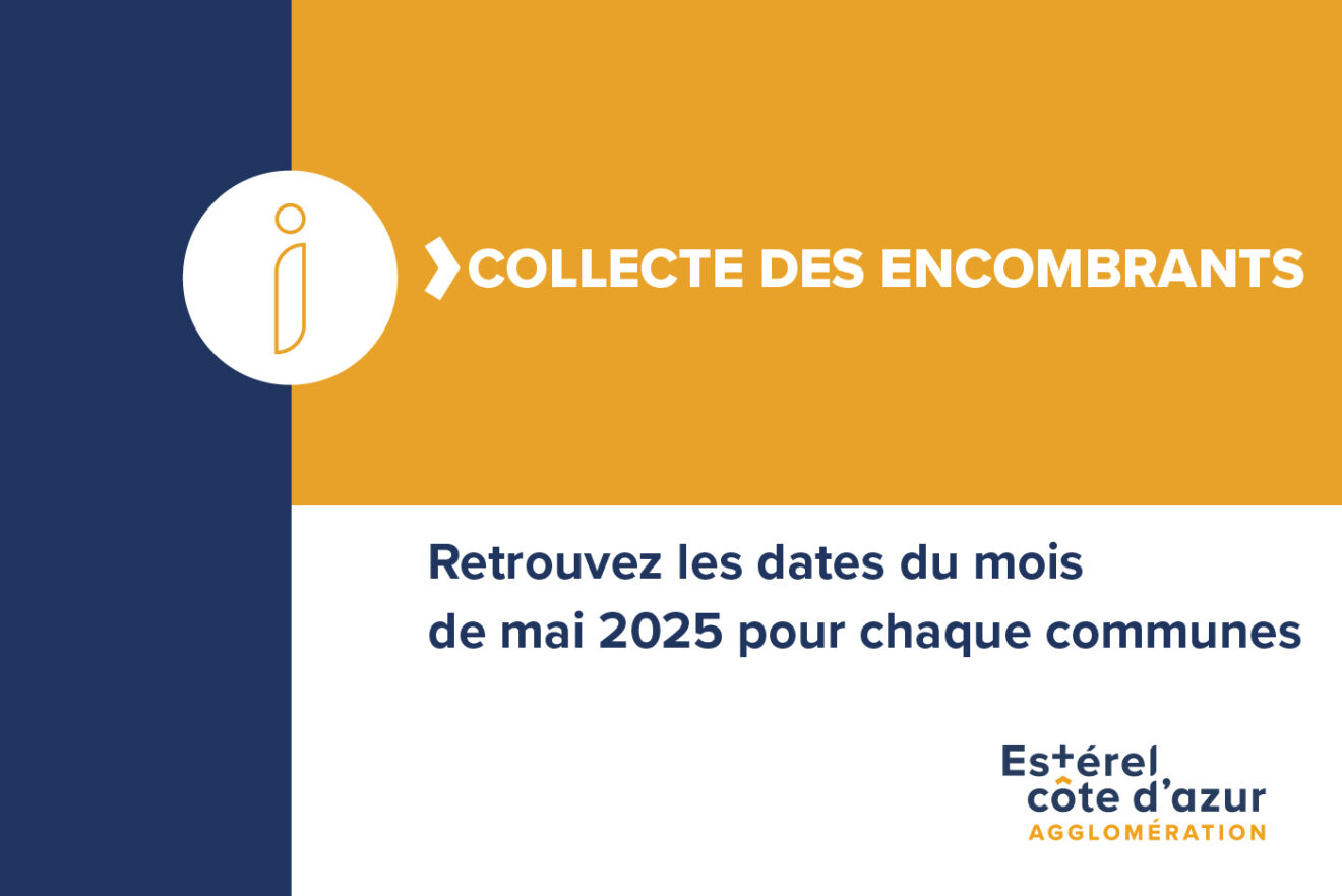 Mai : dates de collecte des encombrants
