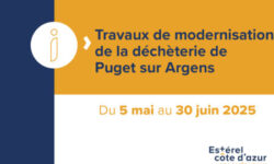 Travaux de modernisation de la déchèterie de Puget sur Argens