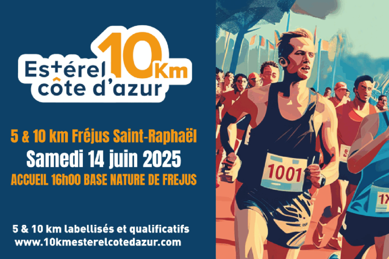 10 km Estérel Côte d'Azur : la 4e édition de la course se tiendra le 14 juin 2025