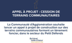 Appel à projet : cession de terrains communautaires