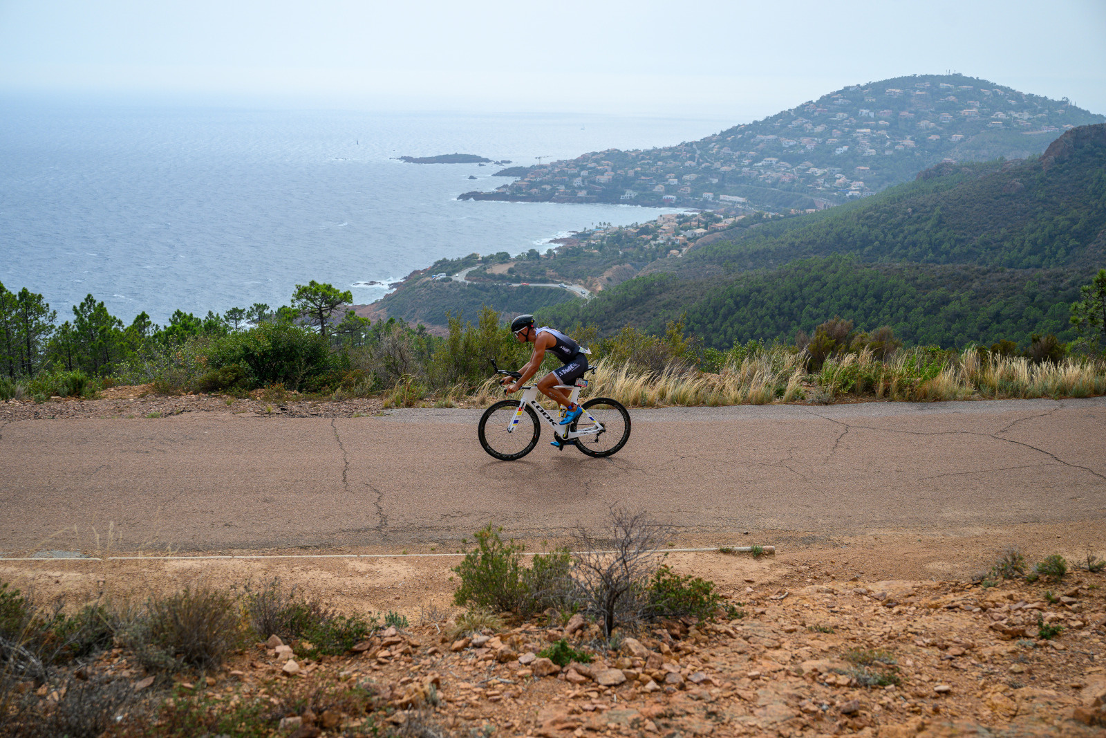 Triathlon de Saint-Raphael 2023 Course a pied natation velo