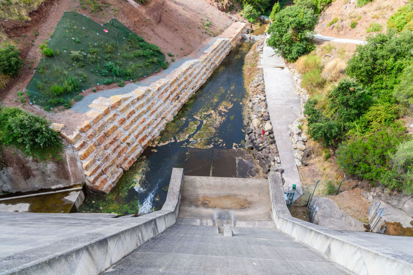Travaux de modernisation sur les barrages des Cous et du Saint-Esprit