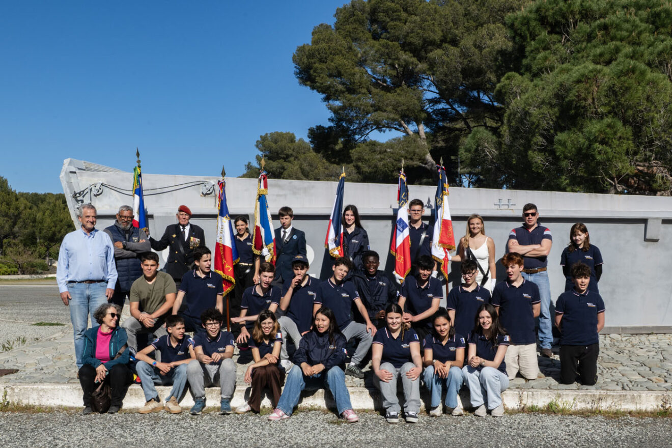 Parcours Devenir Citoyen : les jeunes sur les traces du Débarquement au Dramont