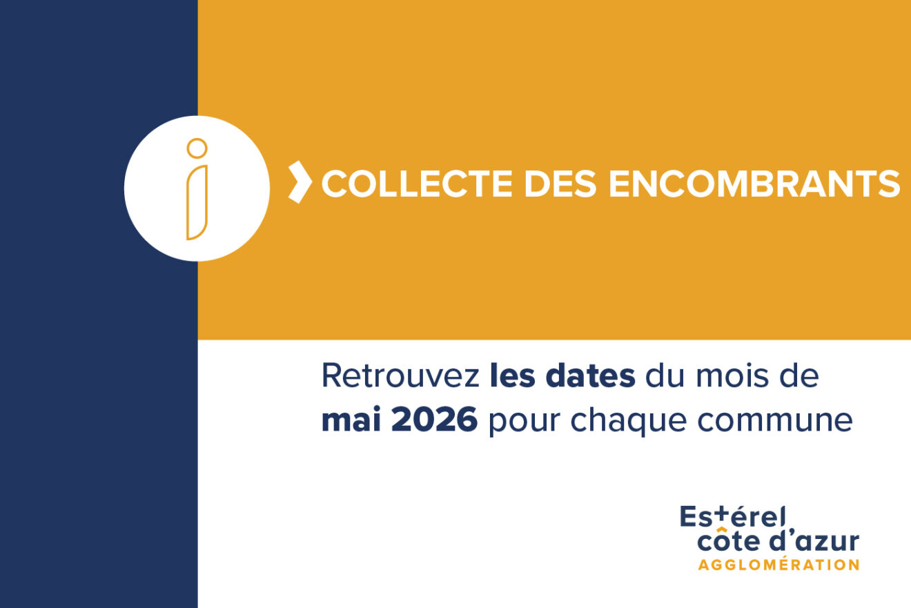 Mai: dates de collecte des encombrants