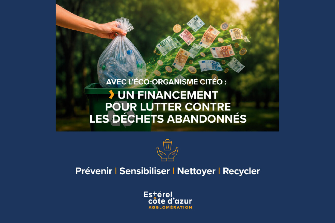 Déchets abandonnés : jusqu’à 400 000 € de recette par an pour renforcer la propreté du territoire.