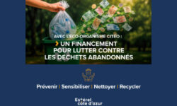 Déchets abandonnés : jusqu’à 400 000 € de recette par an pour renforcer la propreté du territoire.