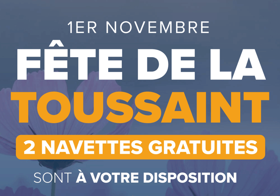 bus de la toussaint 2025